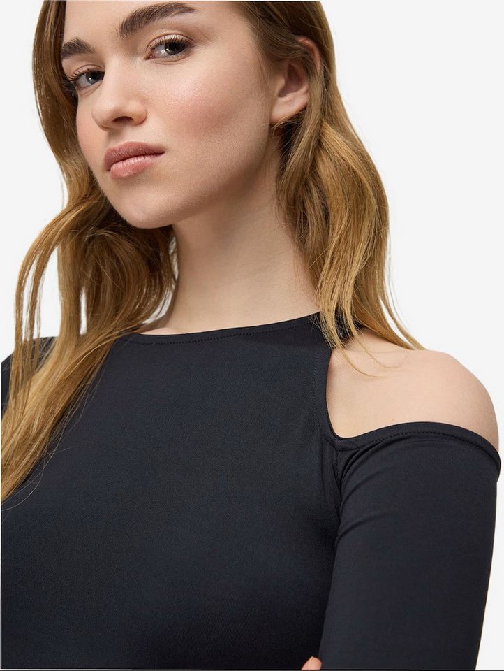 No Matter What Crop-Top Langarmshirt – Bild 2 von 4