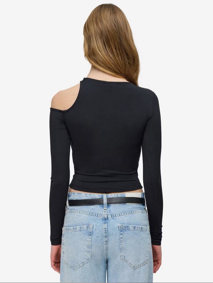 No Matter What Crop-Top Langarmshirt – Bild 3 von 4