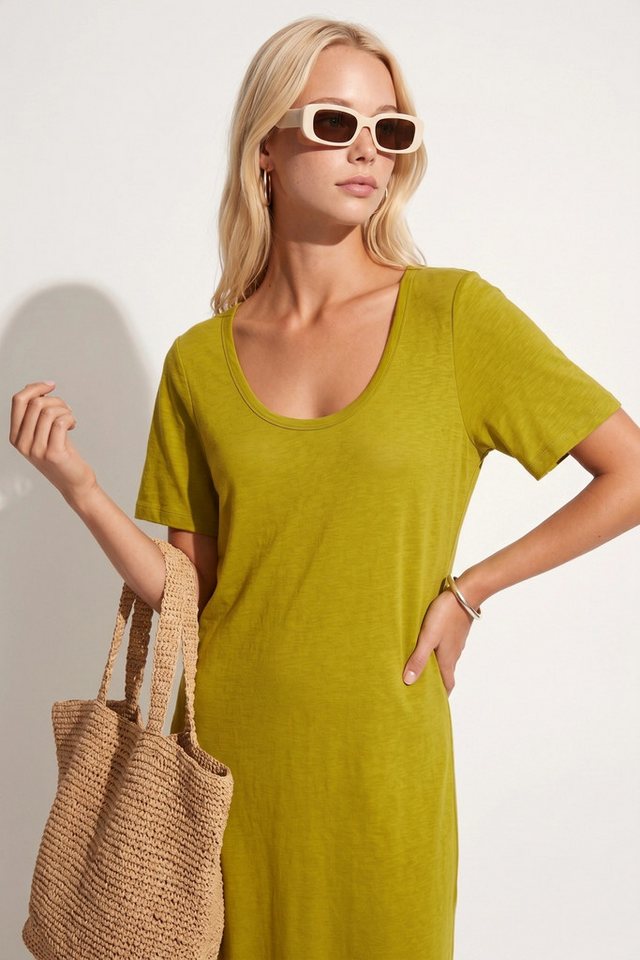 No Matter What Maxikleid Rundhals Kurzarm Maxikleid – Bild 3 von 5