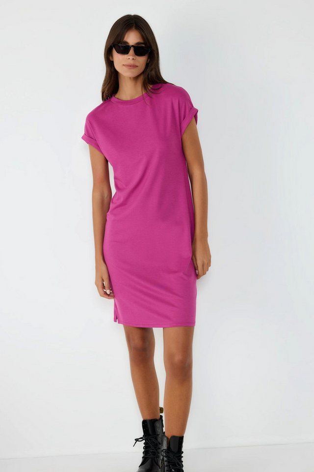No Matter What Minikleid Basic-Kleid mit kurzen Ärmeln – Bild 3 von 5