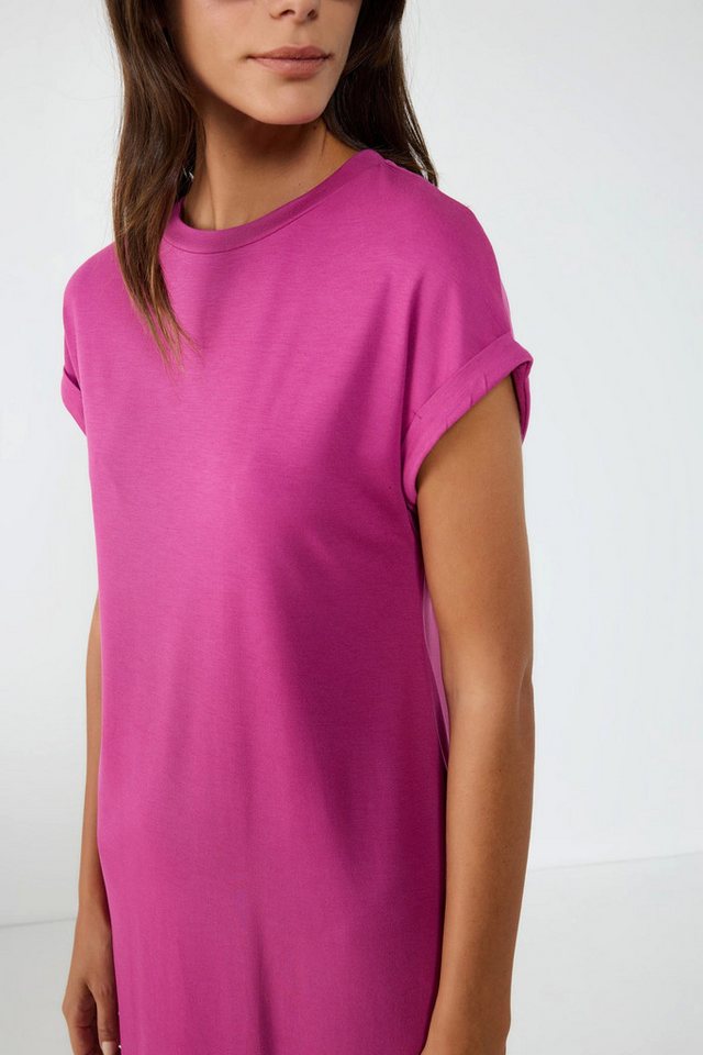 No Matter What Minikleid Basic-Kleid mit kurzen Ärmeln – Bild 5 von 5