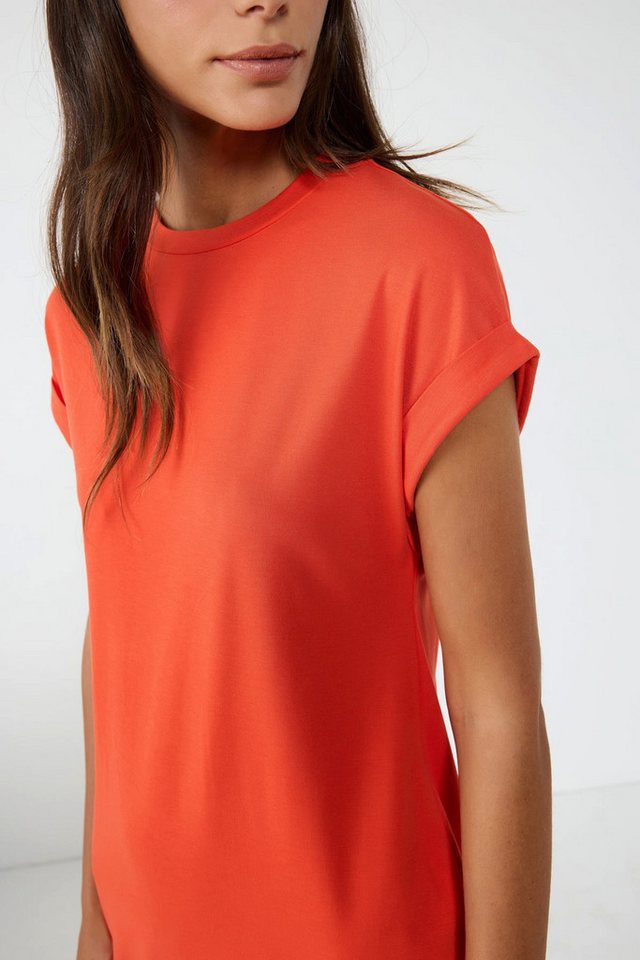 No Matter What Minikleid Basic-Kleid mit kurzen Ärmeln – Bild 5 von 5