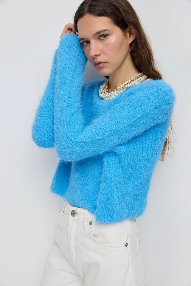 No Matter What Sweater Crop-Pullover mit Rundhalsausschnitt – Bild 2 von 5