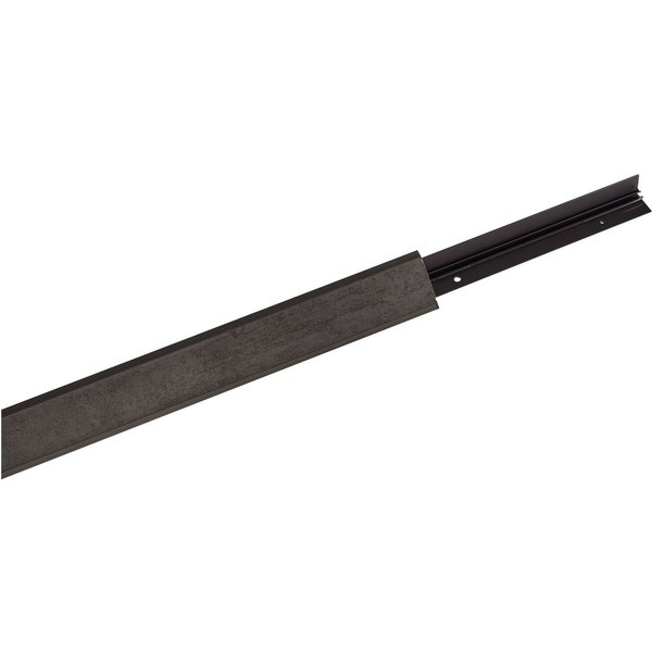 nobilia® Abschlussleiste WAP, Klick-Verbindungen, schrauben, Kunststoff, zum Anschrauben, kürzbar, Maße: 200/400 x 2,5 x 2,5 cm