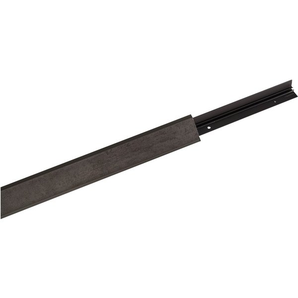 nobilia® Abschlussleiste WAP, Klick-Verbindungen, schrauben, Kunststoff, zum Anschrauben, kürzbar, Maße: 200/400 x 2,5 x 2,5 cm