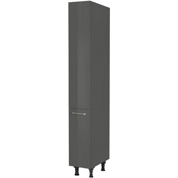 nobilia® Apothekerschrank "Flash", mit 5 Einhängekörben, Breite 30 cm, Höhe 216,6 cm, vormontiert, Ein- und Auszugsdämpfung SoftStoppPro