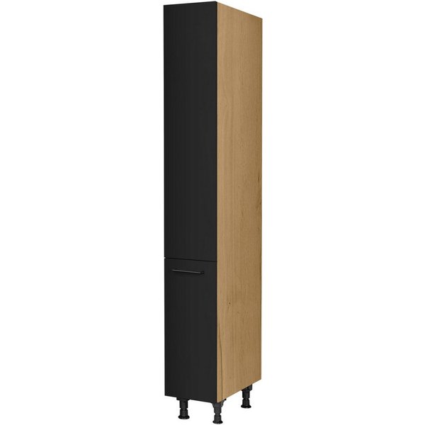 nobilia® Apothekerschrank "MIAMI", mit 5 Einhängekörben, Breite 30 cm, Höhe 216,6 cm, vormontiert, Ein- und Auszugsdämpfung SoftStoppPro