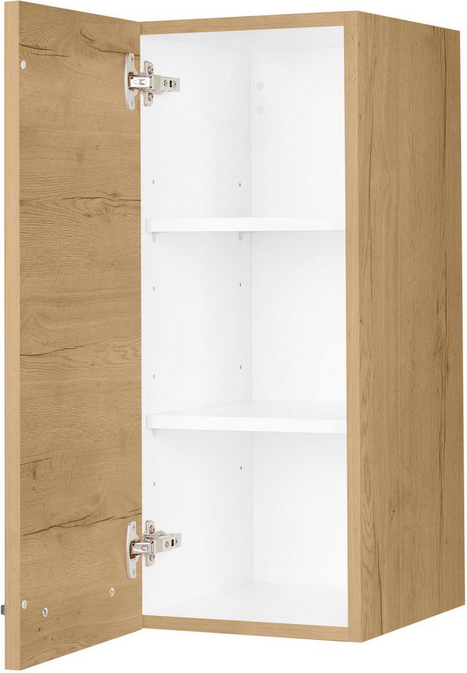nobilia® Hängeschrank "Structura", Ausrichtung wählbar, vormontiert, in drei Breiten: 30, 45 und 60 cm, mit Soft-Close-Funktion – Bild 2 von 5