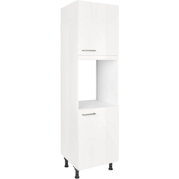 nobilia® Herdumbauschrank "Flash", Ausrichtung wählbar, mit zwei zusätzlichen Türen, vormontiert, Breite/Höhe: 60/167,8 cm