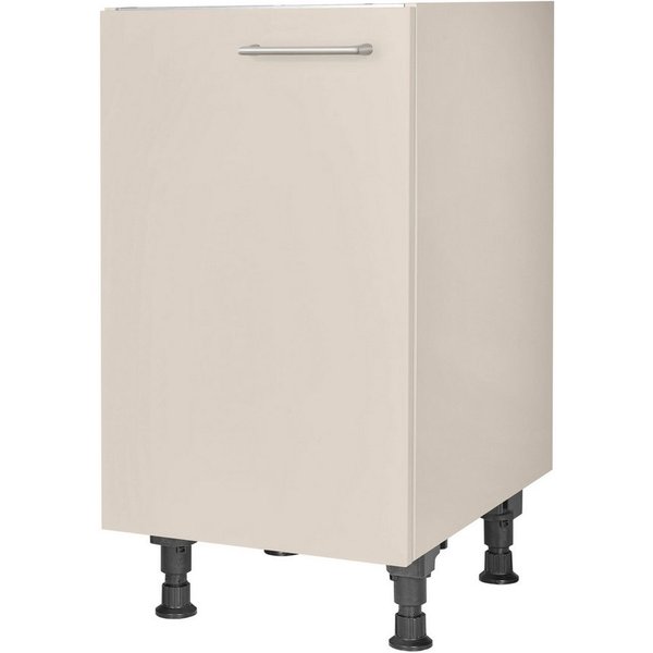nobilia® Spülenschrank "Laser", Ausrichtung wählbar, vormontiert, in den Breiten 45 und 60 cm, mit höhenverstellbaren Sockelfüßen