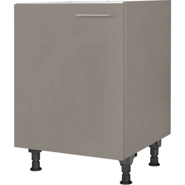 nobilia® Spülenschrank "Laser", Ausrichtung wählbar, vormontiert, in den Breiten 45 und 60 cm, mit höhenverstellbaren Sockelfüßen