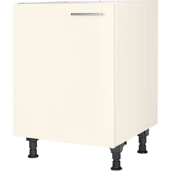 nobilia® Spülenschrank "Touch", Ausrichtung wählbar, vormontiert, in den Breiten 45 und 60 cm, mit höhenverstellbaren Sockelfüßen