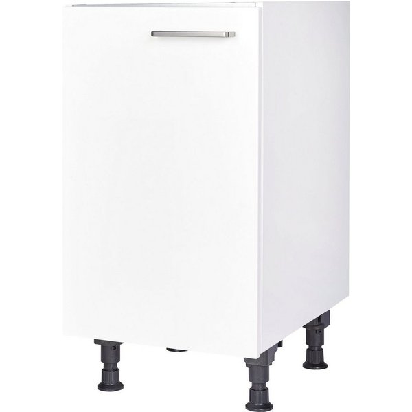 nobilia® Spülenschrank "Touch", Ausrichtung wählbar, vormontiert, in den Breiten 45 und 60 cm, mit höhenverstellbaren Sockelfüßen