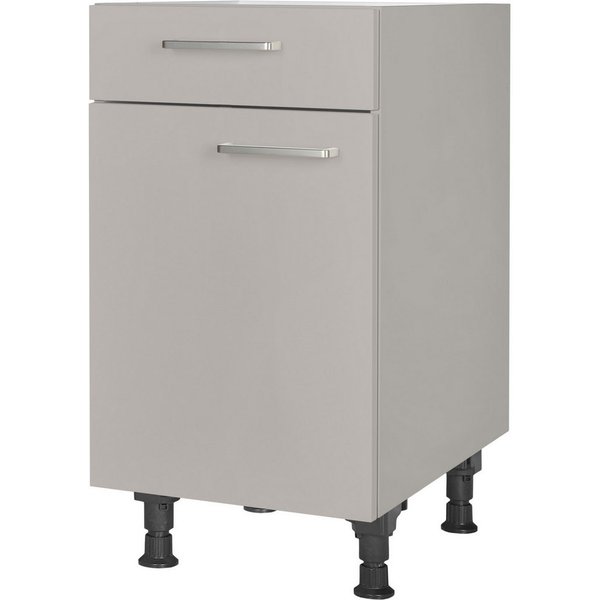 nobilia® Unterschrank "Touch", Ausrichtung wählbar, vormontiert, in den Breiten 30, 45 und 60 cm Breite, mit höhenverstellbaren Sockelfüßen, vormontiert