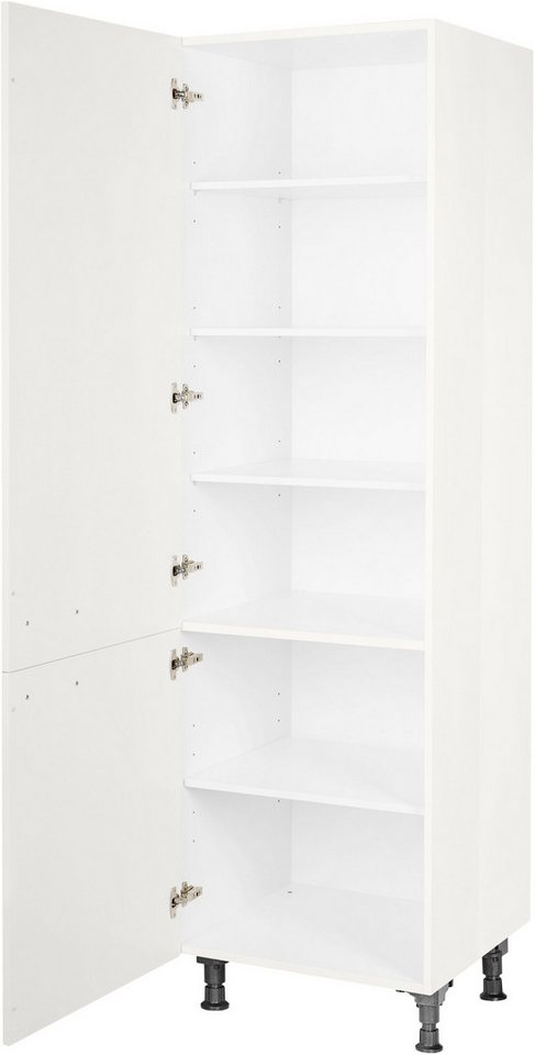 nobilia® Vorratsschrank "Flash", Ausrichtung wählbar, mit zwei Türen, vormontiert, Breite/Höhe: 60/216,6 cm – Bild 2 von 5
