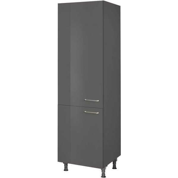 nobilia® Vorratsschrank "Flash", Ausrichtung wählbar, mit zwei Türen, vormontiert, Breite/Höhe: 60/216,6 cm