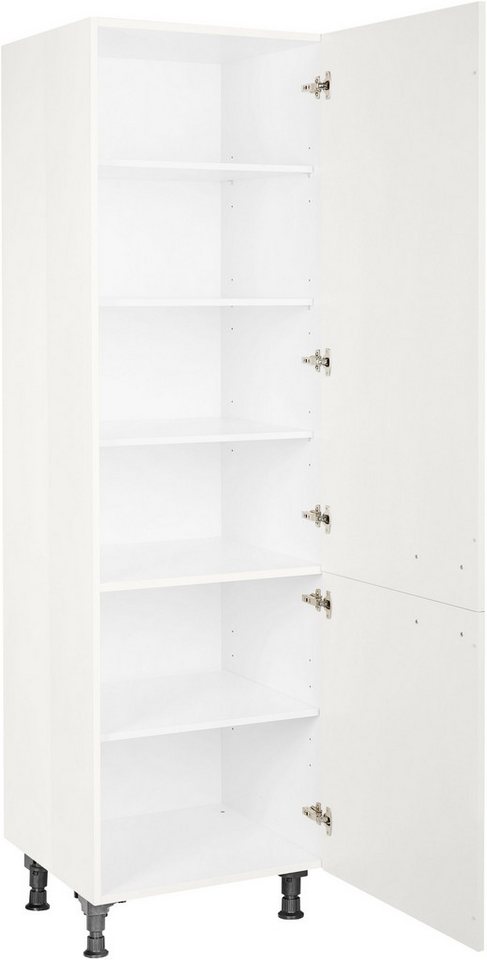 nobilia® Vorratsschrank "Flash", Ausrichtung wählbar, mit zwei Türen, vormontiert, Breite/Höhe: 60/216,6 cm – Bild 2 von 5