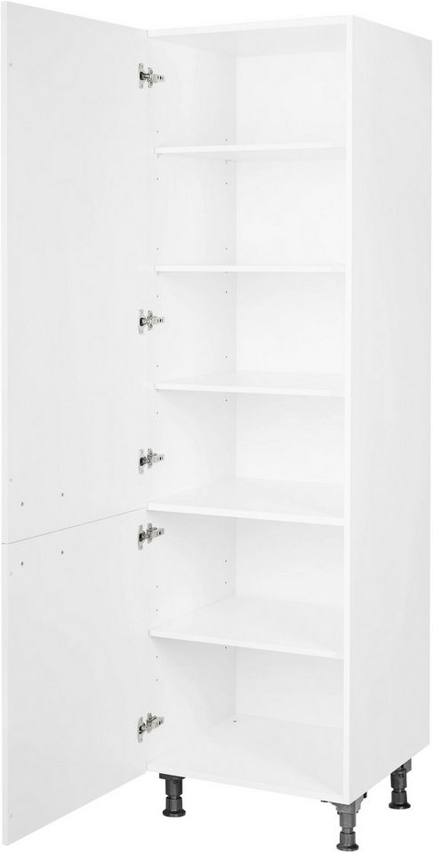 nobilia® Vorratsschrank "Laser", Ausrichtung wählbar, mit zwei Türen, vormontiert, Breite/Höhe: 60/216,6 cm – Bild 2 von 5