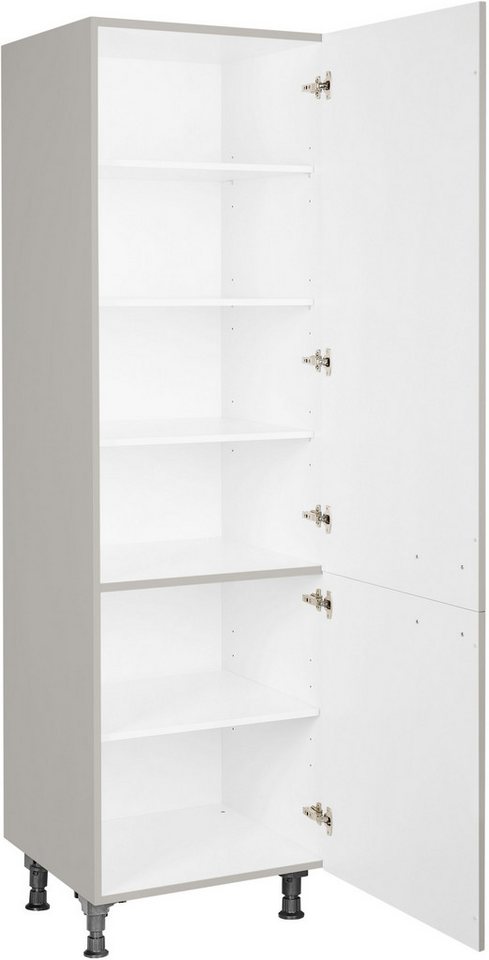 nobilia® Vorratsschrank "Touch", Ausrichtung wählbar, mit zwei Türen, vormontiert, Breite/Höhe: 60/216,6 cm – Bild 2 von 5