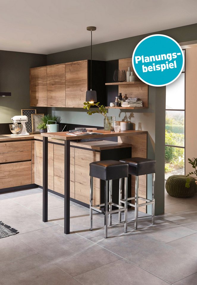 nobilia® Winkelküche Paris, individuell anpassbar, gratis Küchenplanung mit Profis, (Breite 550cm), vormontiert, wahlw. mit E-Geräten, Preis inkl.Lieferung – Bild 5 von 5