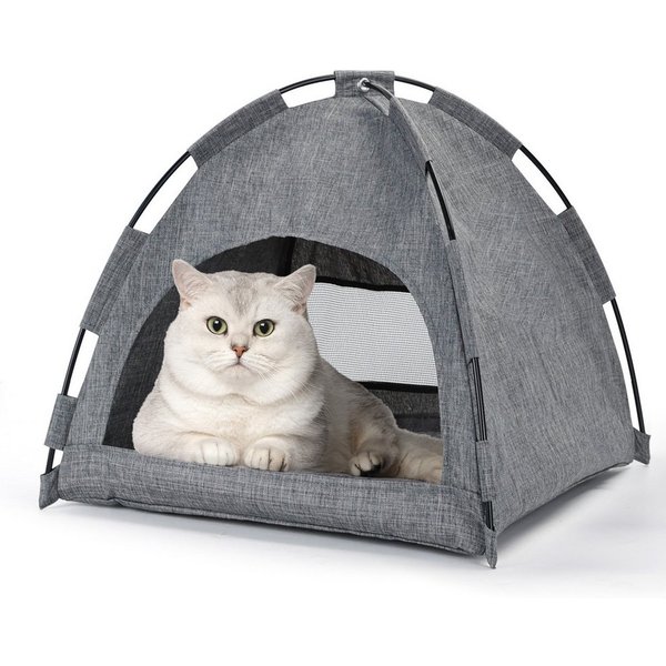 nobleza Tierbett Faltbares Katzenhaus, 2-in-1 Katzen und Hundebett