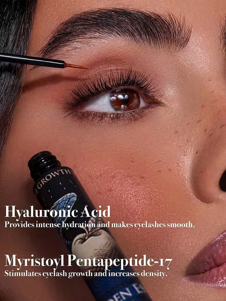 NOC. Cosmetics Wimpernserum Forbidden Essence, 1-tlg., 3 ml, für längere, dichtere und stärkere Wimpern, vegan und tierversuchsfrei – Bild 4 von 5