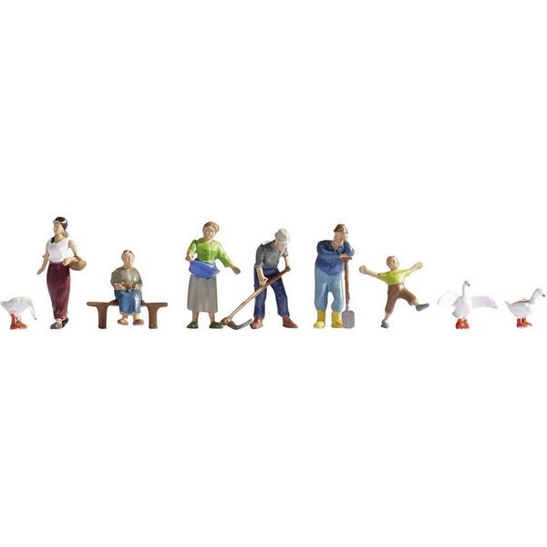 NOCH Modelleisenbahn-Figur TT Figuren Landwirte 45629