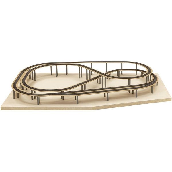 NOCH Modelleisenbahn-Geländematte H0 Easy-Track Trassenbausatz Andreastal 53605