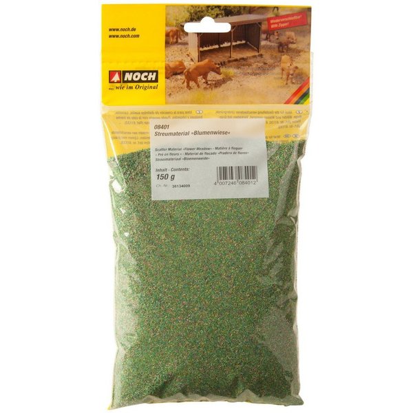 NOCH Modelleisenbahn-Streumaterial Streumaterial „Blumenwiese“, feines Modellbau Stre, Streu