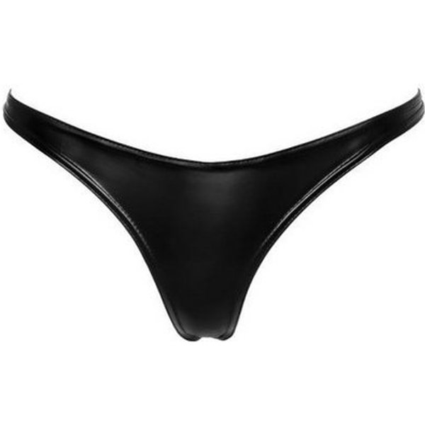 Noir Handmade String String in schwarz - M
