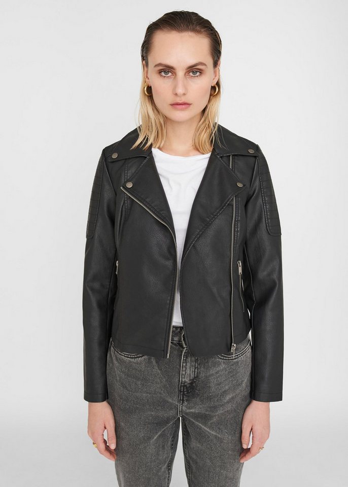 Noisy may Lederjacke Rebel (1-St) – Bild 4 von 5