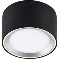 Nordlux Deckenleuchte "Fallon" Aufbaustrahler, stahl/schwarz