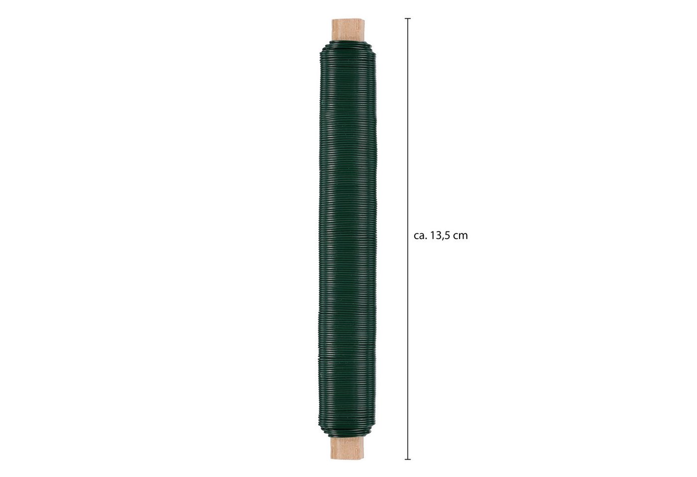 Nordstern Bindedraht Blumendraht Basteldraht 3er Pack, (Grün), Wickeldraht Ø 0,65 mm x 38 m – Bild 4 von 4