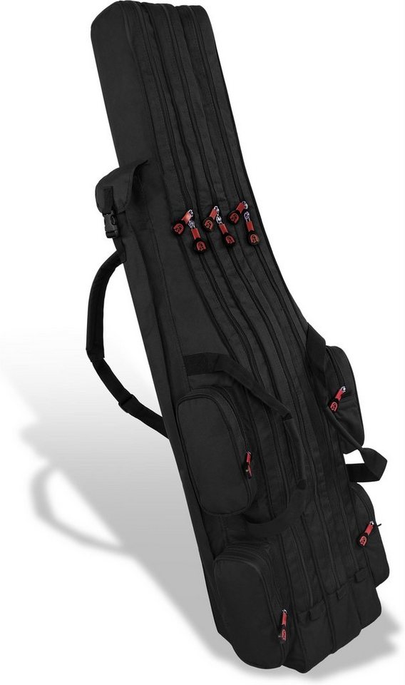 normani Angelrutentasche, Rutenfutteral Angelrutenrucksack Angelrutentasche mit 3-4 Fächern – Bild 5 von 5