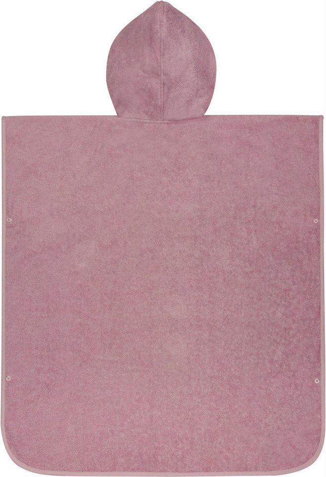 normani Badeponcho Badeponcho aus Bio-Baumwolle Sitra, Bio-Baumwolle, Kapuze, Schlupf, Strandponcho 90x105 cm aus 100 % Öko-Baumwolle mit Kapuze – Bild 5 von 5