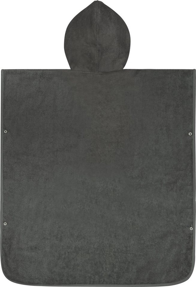 normani Badeponcho Badeponcho aus Bio-Baumwolle Sitra, Bio-Baumwolle, Kapuze, Schlupf, Strandponcho 90x105 cm aus 100 % Öko-Baumwolle mit Kapuze – Bild 5 von 5