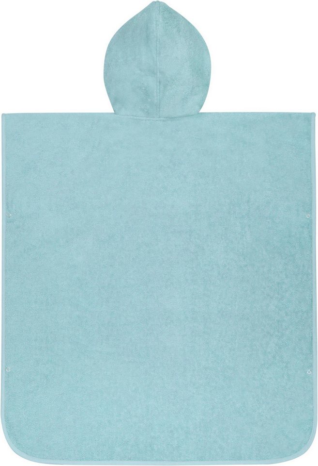 normani Badeponcho Badeponcho aus Bio-Baumwolle Sitra, Bio-Baumwolle, Kapuze, Schlupf, Strandponcho 90x105 cm aus 100 % Öko-Baumwolle mit Kapuze – Bild 5 von 5