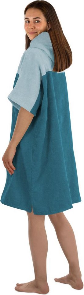 normani Badeponcho Surfer Poncho Kuta, Bio-Baumwolle, Kapuze, Schlupf, Badeponcho aus 100 % saugstarker Bio-Baumwolle – Bild 4 von 5