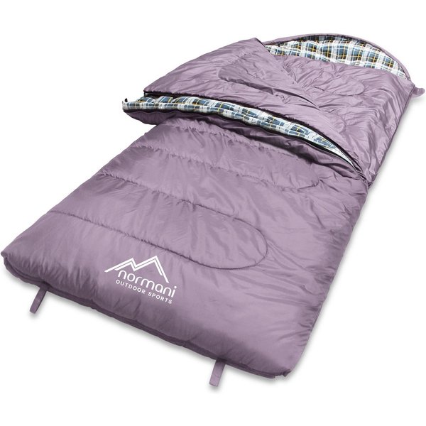 normani Deckenschlafsack 4-in-1 Schlafsack Antarctica, Extrem 4-Jahreszeiten Outdoor-Schlafsack mit Inlett