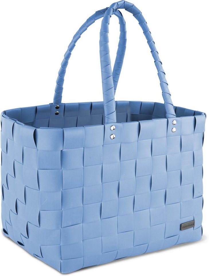 normani Einkaufskorb Einkaufskorb Einkaufstasche aus Kunststoff, 20 l, Flechtkorb aus pflegeleichtem Material – Bild 2 von 5
