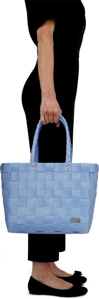 normani Einkaufskorb Einkaufskorb Einkaufstasche aus Kunststoff, 20 l, Flechtkorb aus pflegeleichtem Material – Bild 3 von 5