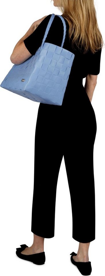 normani Einkaufskorb Einkaufskorb Einkaufstasche aus Kunststoff, 20 l, Flechtkorb aus pflegeleichtem Material – Bild 4 von 5