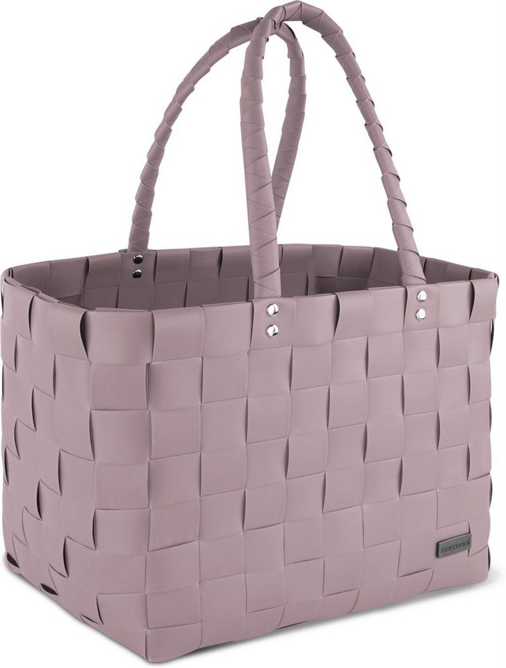 normani Einkaufskorb Einkaufskorb Einkaufstasche aus Kunststoff, 20 l, Flechtkorb aus pflegeleichtem Material – Bild 2 von 5
