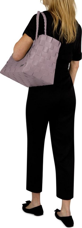 normani Einkaufskorb Einkaufskorb Einkaufstasche aus Kunststoff, 20 l, Flechtkorb aus pflegeleichtem Material – Bild 4 von 5