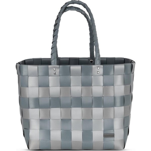 normani Einkaufskorb Einkaufskorb Einkaufstasche aus Kunststoff, 20 l, Flechtkorb aus pflegeleichtem Material
