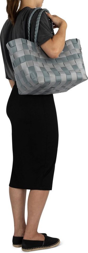normani Einkaufskorb Einkaufskorb Einkaufstasche aus Kunststoff, 20 l, Flechtkorb aus pflegeleichtem Material – Bild 4 von 5