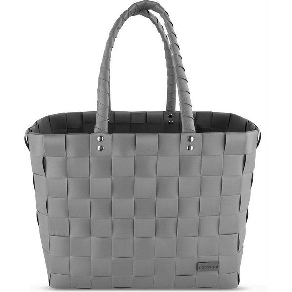 normani Einkaufskorb Einkaufskorb Einkaufstasche aus Kunststoff, 20 l, Flechtkorb aus pflegeleichtem Material