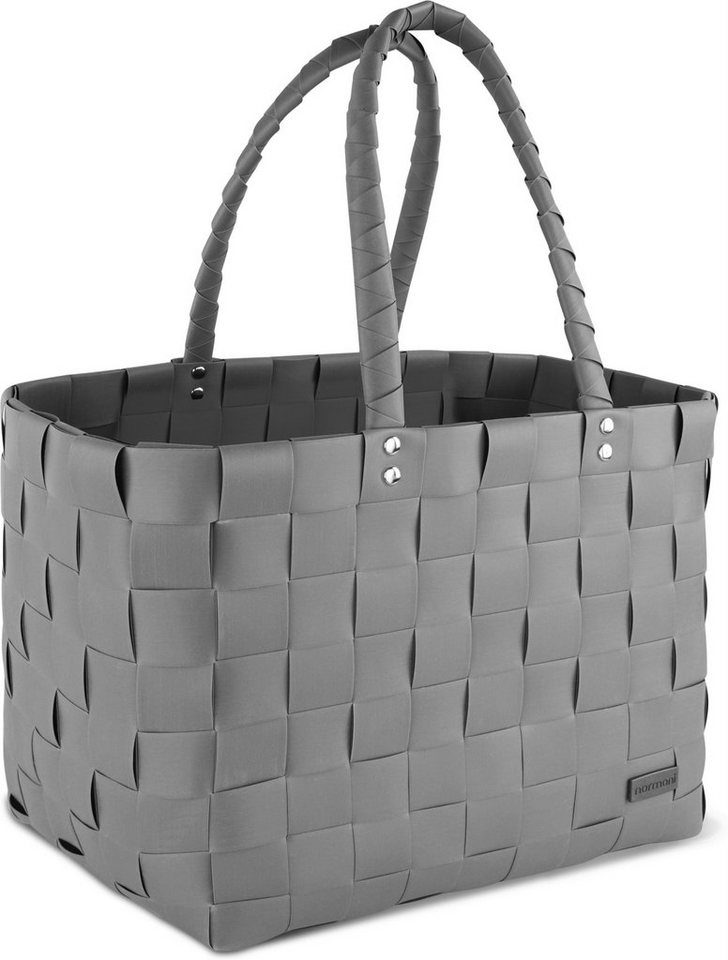 normani Einkaufskorb Einkaufskorb Einkaufstasche aus Kunststoff, 20 l, Flechtkorb aus pflegeleichtem Material – Bild 2 von 5