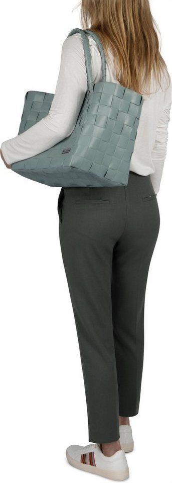 normani Einkaufskorb Einkaufskorb Einkaufstasche aus Kunststoff, 20 l, Flechtkorb aus pflegeleichtem Material – Bild 4 von 5