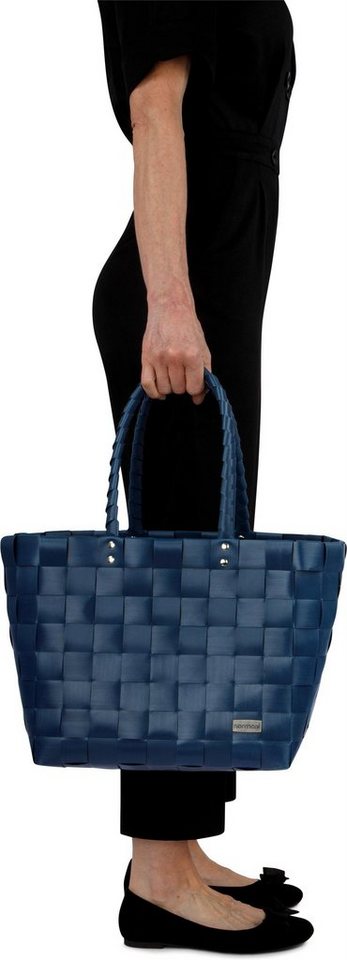 normani Einkaufskorb Einkaufskorb Einkaufstasche aus Kunststoff, 20 l, Flechtkorb aus pflegeleichtem Material – Bild 3 von 5